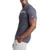 imageChampion Mens Tshirt Powerblend Soft Graphic Tshirt Most Comfortable TShirt For MenNavy Heather Script