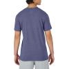 imageChampion Mens Tshirt Powerblend Soft Graphic Tshirt Most Comfortable TShirt For MenStone Crush Blue Heather Script
