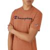 imageChampion Mens Tshirt Powerblend Soft Graphic Tshirt Most Comfortable TShirt For MenTexas Orange Heather Script