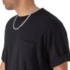 imageChampion Mens Classic Pocket TShirt Mens Crewneck Tee Soft Mens TShirt Big ampamp TallBlack