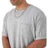imageChampion Mens Classic Pocket TShirt Mens Crewneck Tee Soft Mens TShirt Big ampamp TallOxford Gray