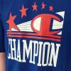 imageChampion Mens Tshirt Classic Graphic Tshirt Soft and Comfortable TShirts For Men 2024 GraphicsJewel Sapphire C  Stars