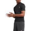 imageChampion Mens Tshirt Compression Tshirt For Men AntiOdor Moisture Wicking Workout TeeBlack C Logo