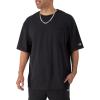 imageChampion Mens Classic Pocket TShirt Mens Crewneck Tee Soft Mens TShirt Big ampamp TallBlack