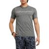 Railroad Gray Heather Outline Script