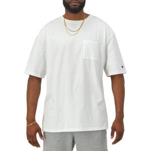 imageChampion Mens Classic Pocket TShirt Mens Crewneck Tee Soft Mens TShirt Big ampamp TallWhite