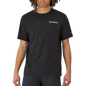 imageChampion Mens Tshirt Classic Graphic Tshirt Soft and Comfortable TShirts For Men 2024 GraphicsBlack Tonal Script