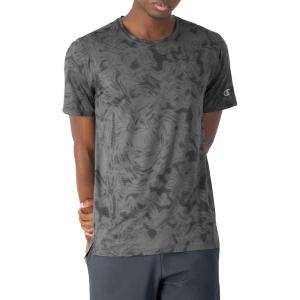 imageChampion Mens Tshirt Mvp Moisture Wicking Anti Odor Lightweight Tshirt for MenLiquid Camo Cool Slate Grey