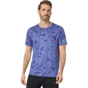 imageChampion Mens Tshirt Mvp Moisture Wicking Anti Odor Lightweight Tshirt for MenLiquid Camo Stone Crush Blue