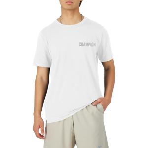imageChampion Mens Tshirt Mvp Moisture Wicking Anti Odor Lightweight Tshirt for MenWhite Champion Block Hd