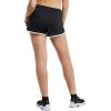 imageChampion WomenS Shorts Gym Shorts MidRise Comfortable Athletic Shorts For Women 25BlackWhite
