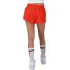 imageChampion Womens Shorts Performance MoistureWicking Athletic Shorts with Liner For Women 25Solar Crimson Hd C Logo