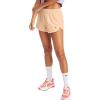 imageChampion WomenS Shorts Gym Shorts MidRise Comfortable Athletic Shorts For Women 25Certain Peach