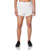 imageChampion WomenS Shorts Gym Shorts MidRise Comfortable Athletic Shorts For Women 25WhiteGfs Silver Grey