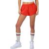 imageChampion Womens Shorts Performance MoistureWicking Athletic Shorts with Liner For Women 25Solar Crimson Hd C Logo
