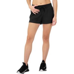 imageChampion WomenS Mesh Shorts Lightweight Gym Shorts MidRise Workout Shorts For Women 25Black