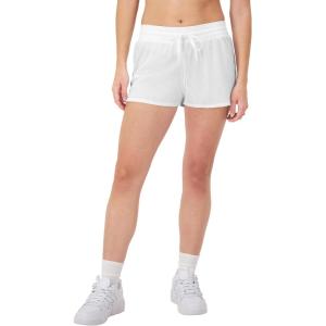 imageChampion WomenS Mesh Shorts Lightweight Gym Shorts MidRise Workout Shorts For Women 25White