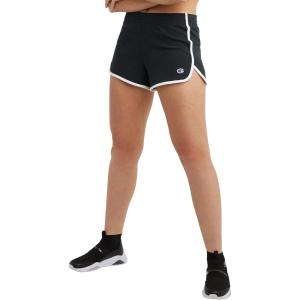 imageChampion WomenS Shorts Gym Shorts MidRise Comfortable Athletic Shorts For Women 25BlackWhite