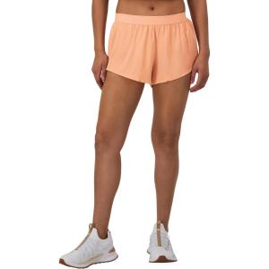 imageChampion Womens Shorts Performance MoistureWicking Athletic Shorts with Liner For Women 25Peach Grapefruit Hd C Logo