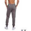 imageChampion Mens Joggers Lightweight Lounge Pants Jersey Graphic Pants for Men 31quotGranite Heather C Patch Logo