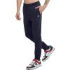imageChampion Mens Joggers Lightweight Lounge Pants Jersey Graphic Pants for Men 31quotNavy C Patch Logo