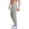 imageChampion Mens Joggers Lightweight Lounge Pants Jersey Graphic Pants for Men 31quotOxford Gray C Patch Logo