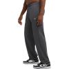 imageChampion Mens Pants Lightweight OpenHem Lounge Pants for Men Jersey Pants Reg or Big ampamp TallGranite Heather C Patch Logo