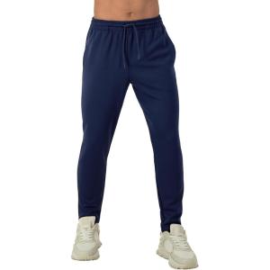 imageChampion Mens Pants Tricot Track Pants Slim Fit Mens Pants Mens Athletic Pants 30Athletic Navy Winged C