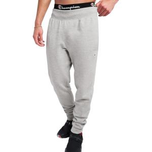 imageChampion Mens Reverse Weave Joggers Comfortable Fleece Pants For Men C Logo 305Oxford Gray C Logo