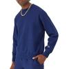 imageChampion Mens Crewneck Sweatshirt Reverse Weave Heavyweight Fleece Sweatshirt For MenDark Night Blue