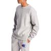imageChampion Mens Crewneck Sweatshirt Reverse Weave Heavyweight Fleece Sweatshirt For MenOxford Gray Left Chest C