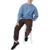 imageChampion Mens Crewneck Sweatshirt Reverse Weave Heavyweight Fleece Sweatshirt For MenWashed Antique Blue