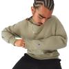 imageChampion Mens Crewneck Sweatshirt Reverse Weave Heavyweight Fleece Sweatshirt For MenWashed Khaki