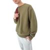 imageChampion Mens Crewneck Sweatshirt Reverse Weave Heavyweight Fleece Sweatshirt For MenWashed Outdoor Olive Green