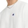imageChampion Mens Crewneck Sweatshirt Reverse Weave Heavyweight Fleece Sweatshirt For MenWhite Left Chest C