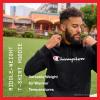 imageChampion Mens Hoodie Midweight Tshirt Hoodie Soft and Comfortable Tshirt Hoodie for MenBlack Script