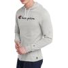 imageChampion Mens Hoodie Midweight Tshirt Hoodie Soft and Comfortable Tshirt Hoodie for MenOxford Gray Script
