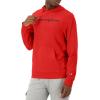 imageChampion Mens Hoodie Midweight Tshirt Hoodie Soft and Comfortable Tshirt Hoodie for MenScarlet Script