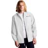 imageChampion Mens Jacket Stadium FullZip Jacket Wind Resistant Water Resistant Jacket For MenScarlet Small Script