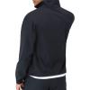 imageChampion Mens Pullover QuarterZip Comfortable Mens Jacket Casual 14 Zip Popover For MenBlack