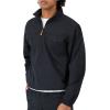imageChampion Mens Pullover QuarterZip Comfortable Mens Jacket Casual 14 Zip Popover For MenBlack