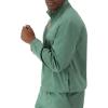 imageChampion Mens Pullover QuarterZip Comfortable Mens Jacket Casual 14 Zip Popover For MenNurture Green