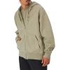 imageChampion Mens ZipUp Hoodie Reverse Weave Sweatshirt Fleece ZipUp Hoodie For MenWashed Khaki