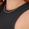 imageChampion WomenS Tank Top Ribbed High Neck Tank Top Fitted Sleeveless Top For WomenBlack