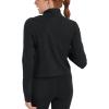 imageChampion Womens Jacket Cardio Zip Up Jacket Moisture Wicking Anti Odor Jacket for WomenBlack