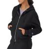 imageChampion womens Zipup Hoodie Reverse Weave Fleece Hoodie for Women With ZipperBlack