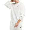 imageChampion Mens Crewneck Sweatshirt Reverse Weave Heavyweight Fleece Sweatshirt For MenWhite Left Chest C