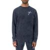 imageChampion Mens Sweatshirt Mineral Dye Graphic Crewneck Sweatshirt Mens Pullover SweatshirtNavy Script Stripe