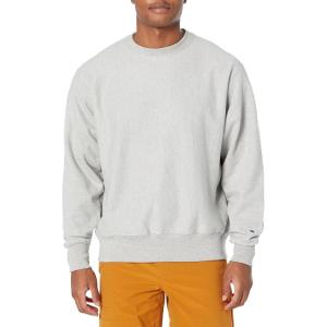 imageChampion Mens Crewneck Sweatshirt Reverse Weave Heavyweight Fleece Sweatshirt For MenOxford Gray