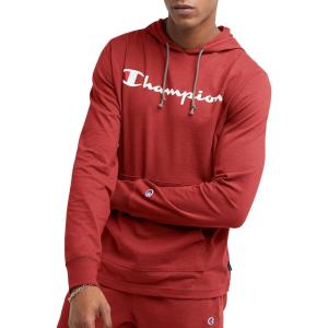 imageChampion Mens Hoodie Midweight Tshirt Hoodie Soft and Comfortable Tshirt Hoodie for MenAutumn Clay Script